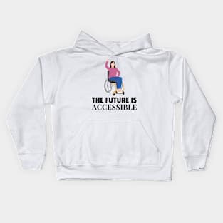 The Future is Accessible Kids Hoodie